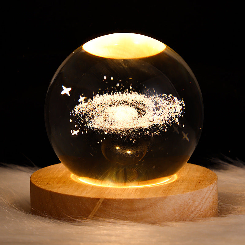 Moon Crystal Ball Night Lamp