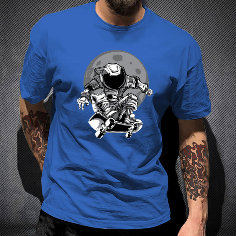 Astronaut Skateboarder T-Shirt