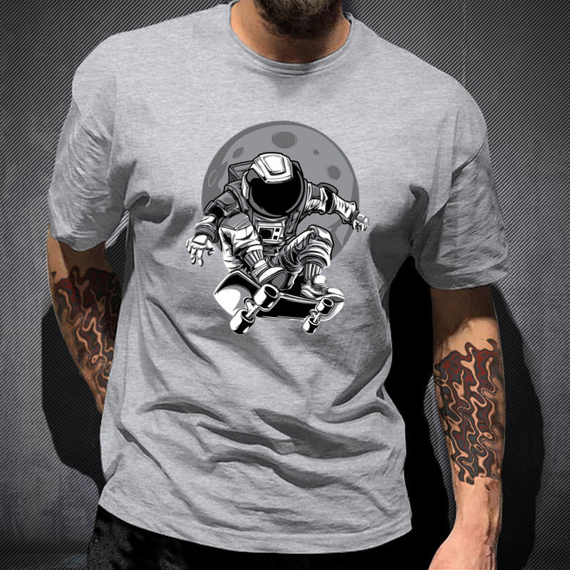 Astronaut Skateboarder T-Shirt