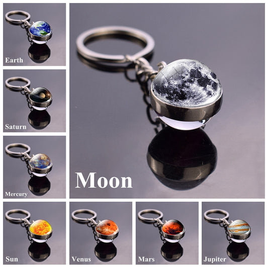 Solar System Planet Key Ring