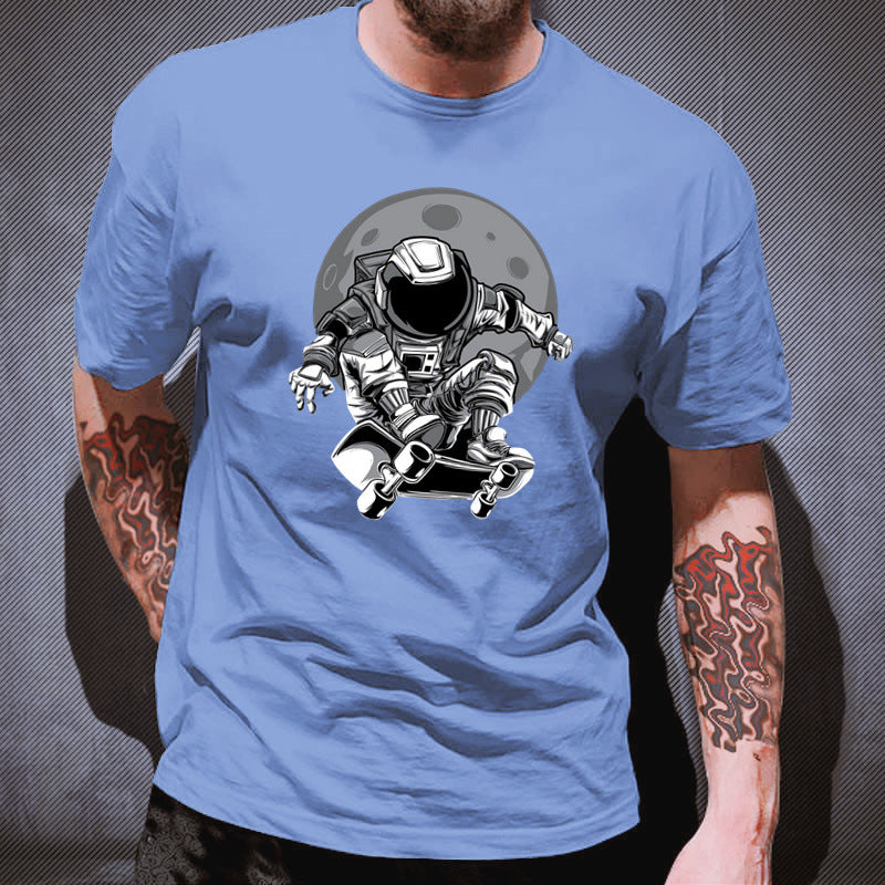 Astronaut Skateboarder T-Shirt