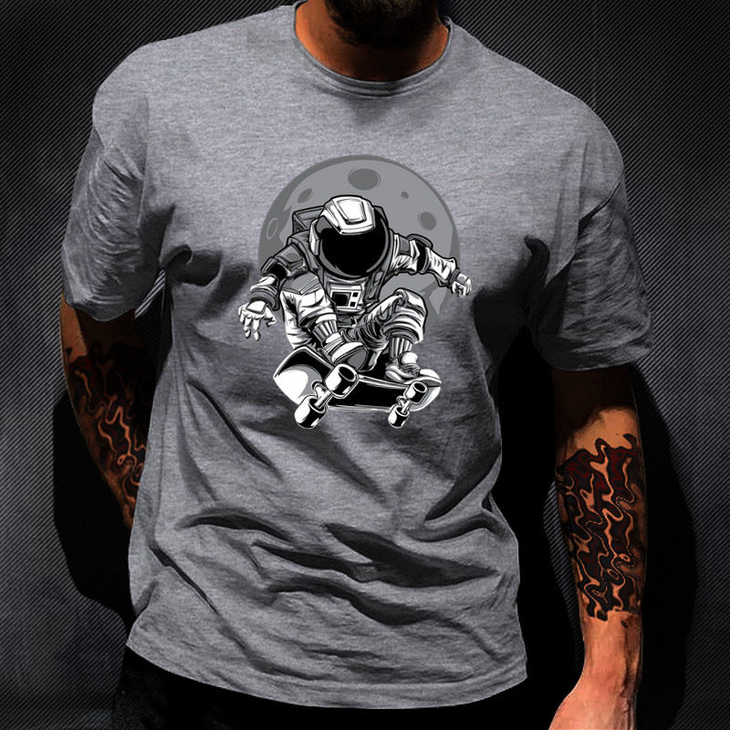 Astronaut Skateboarder T-Shirt