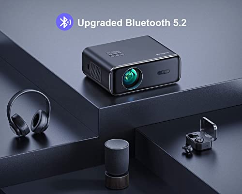 Powerful portable Home Cinema Projector for Smartphone/TV Stick/PPT/PS5