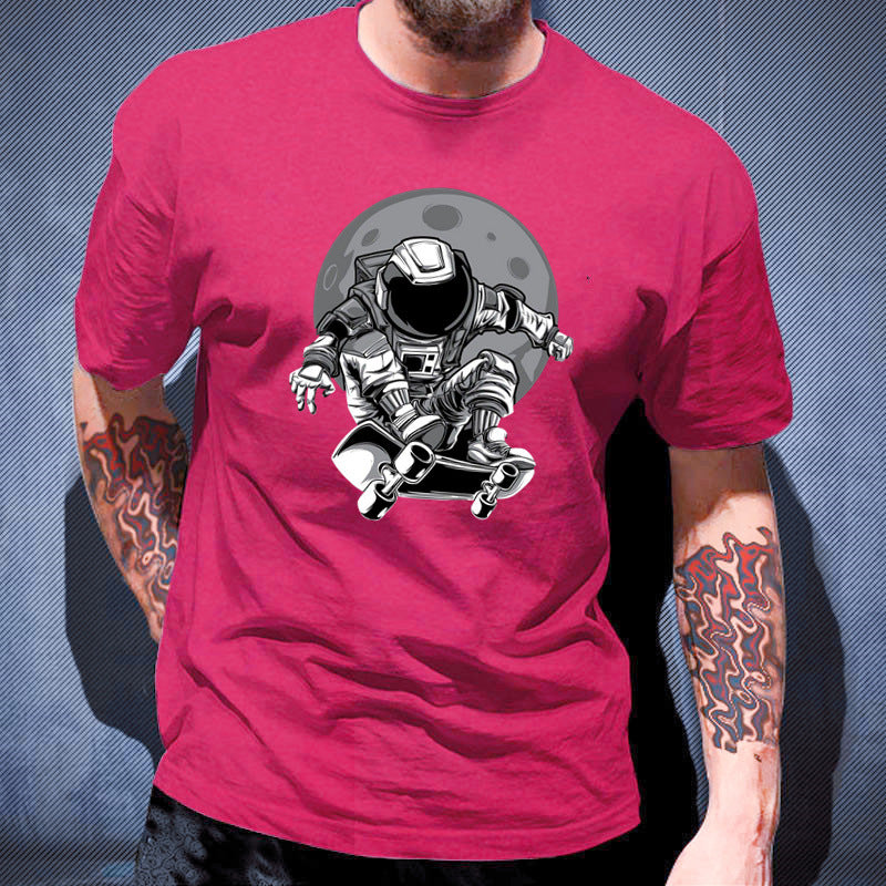 Astronaut Skateboarder T-Shirt