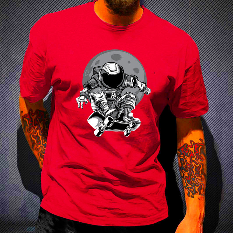 Astronaut Skateboarder T-Shirt