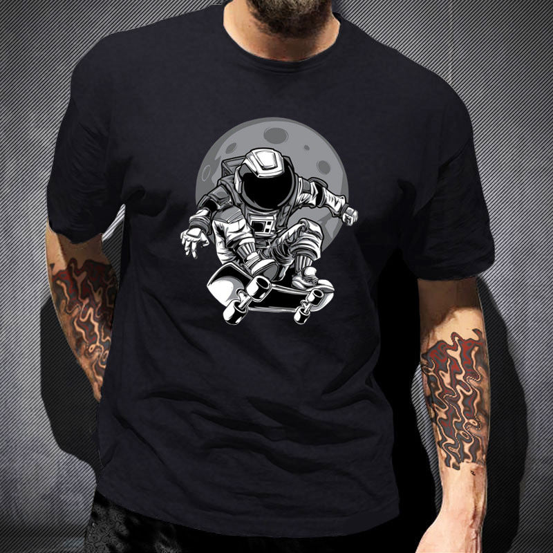 Astronaut Skateboarder T-Shirt