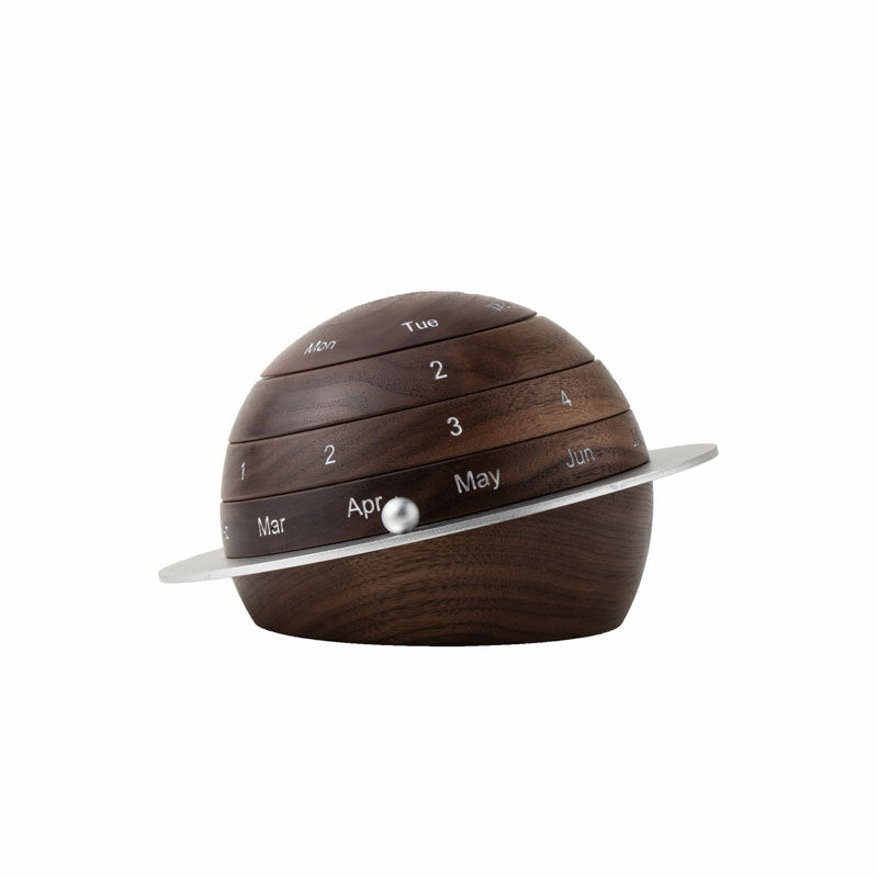 Designer Model Creative Planet Calendar Wooden