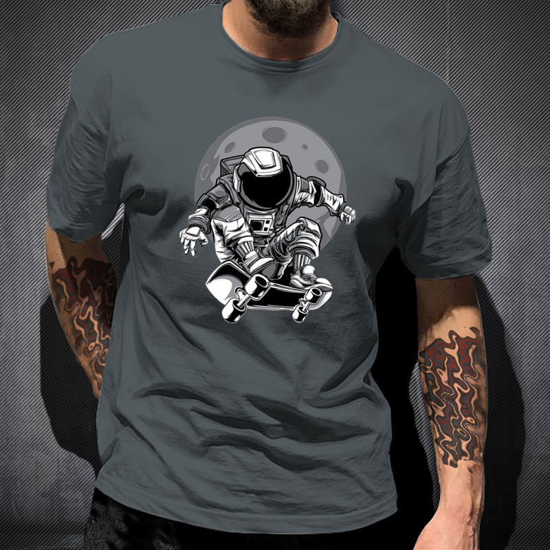 Astronaut Skateboarder T-Shirt