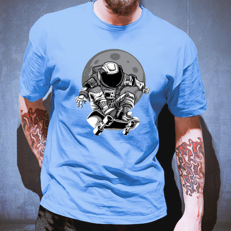 Astronaut Skateboarder T-Shirt