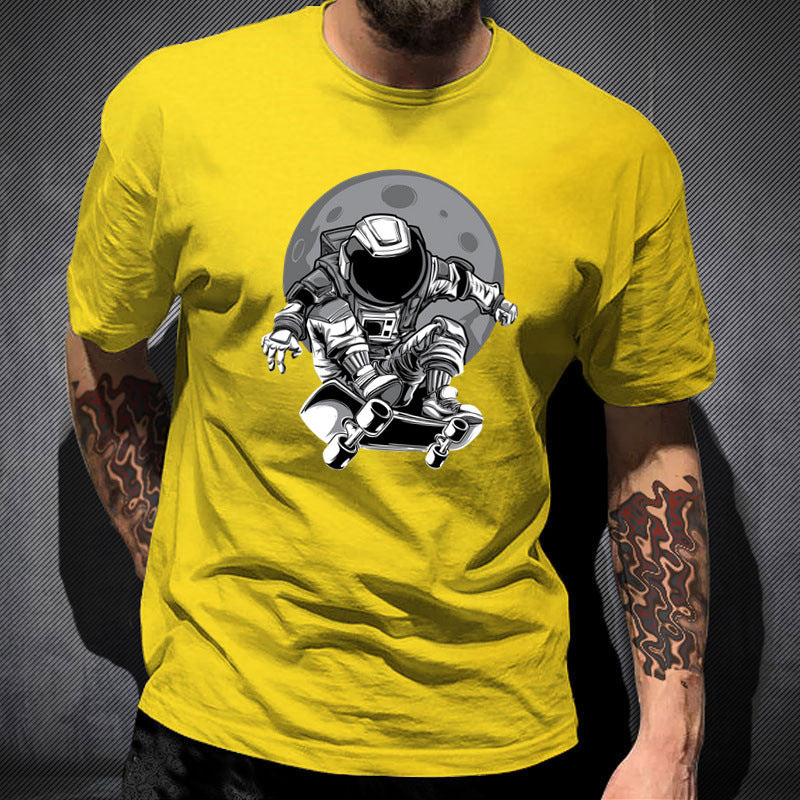 Astronaut Skateboarder T-Shirt