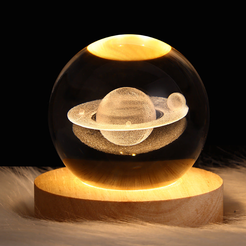 Moon Crystal Ball Night Lamp