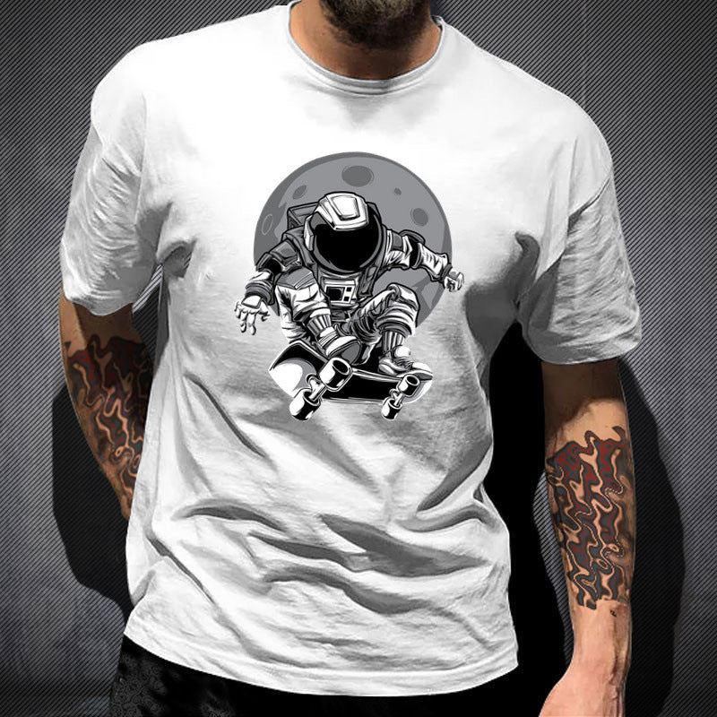 Astronaut Skateboarder T-Shirt