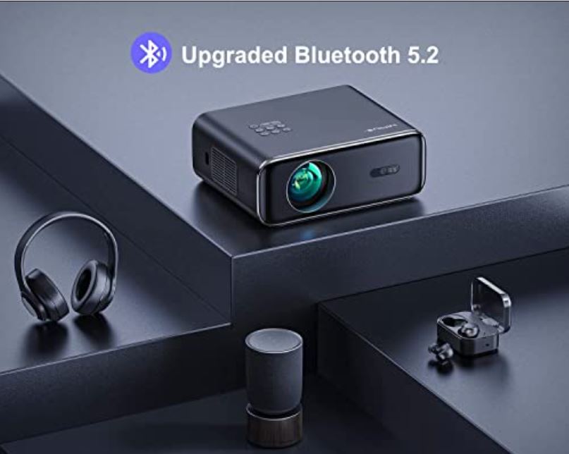 Powerful portable Home Cinema Projector for Smartphone/TV Stick/PPT/PS5