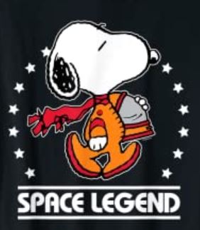 Peanuts - Snoopy Space Legend T-Shirt