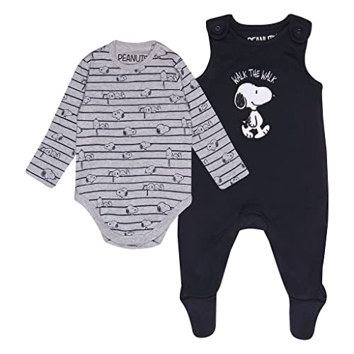 Popgear Peanuts Snoopy Walk The Walk Romper Set, Official Merchandise