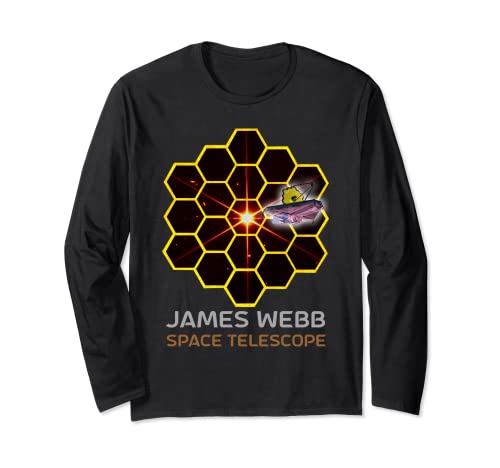 James Webb Space Telescope JWST First Image (Star, Galaxies) Long Sleeve T-Shirt