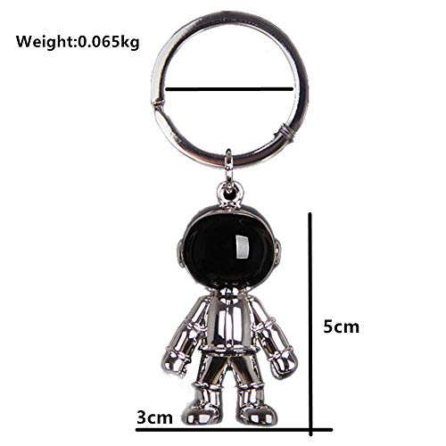 MUAMAX Cool Astronaut Keychain Pendant, Space Robot Keyring