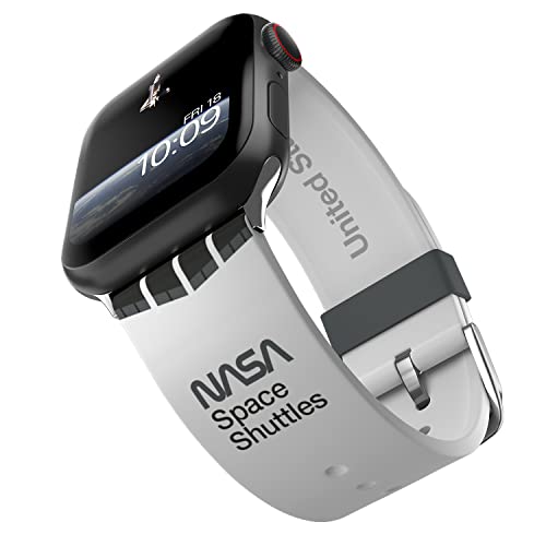 NASA – Space Shuttle Smartwatch Strap – Officially Licensed, Compatible with Every Size & Series of Apple Watch (watch not included)