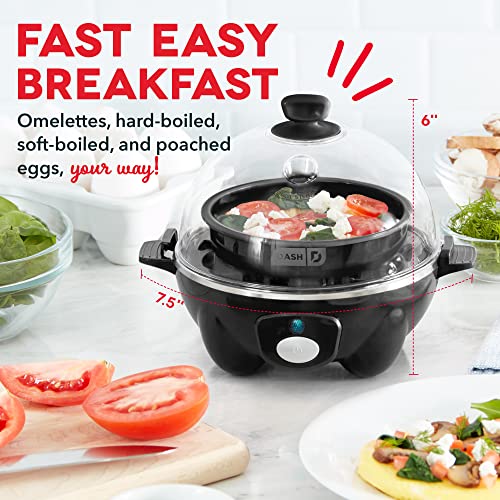 Dash Rapid Egg Cooker, Black - It's a spaceship for your eggs!