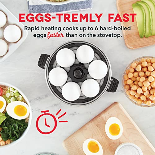 Dash Rapid Egg Cooker, Black - It's a spaceship for your eggs!