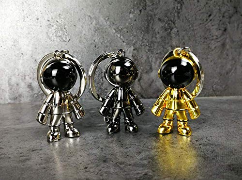 MUAMAX Cool Astronaut Keychain Pendant, Space Robot Keyring