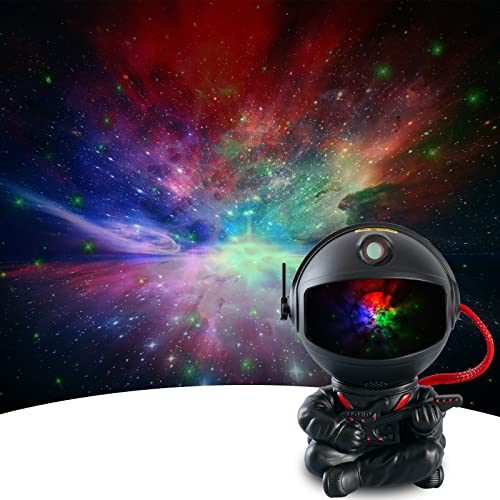 Astronaut Star Projector, Kids Night Light, Nebula Projector Light