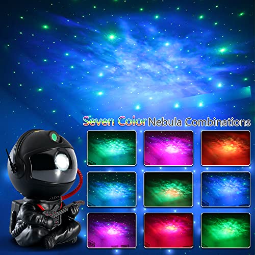 Astronaut Star Projector, Kids Night Light, Nebula Projector Light